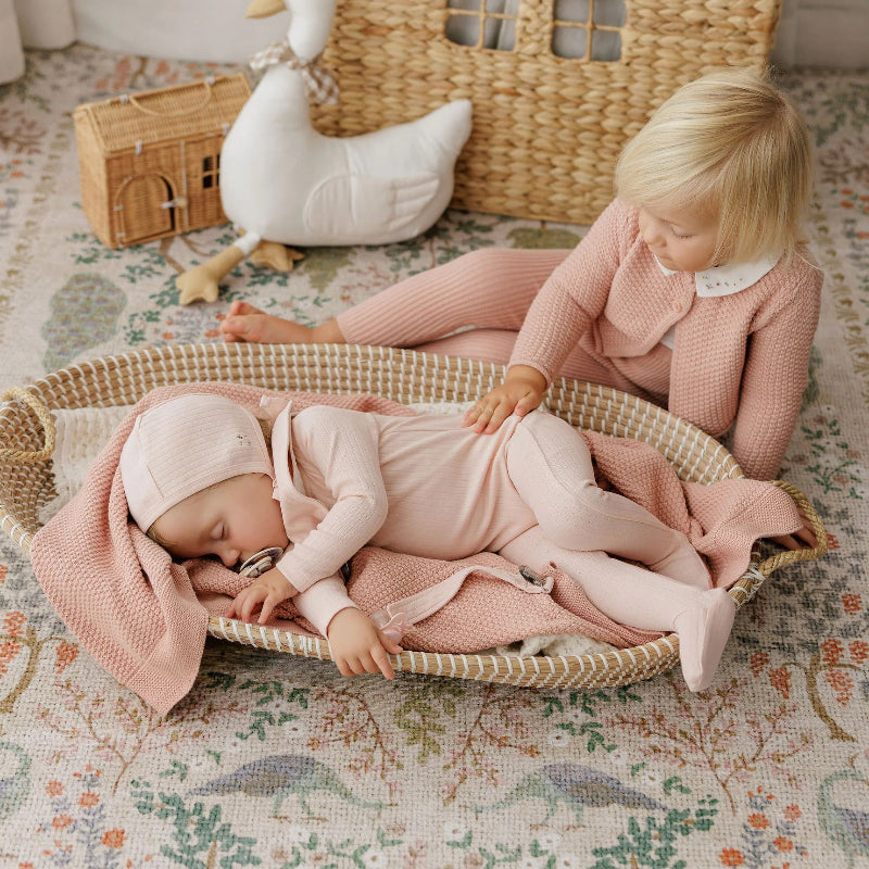 Embroidered Take Me Home Set - Pink