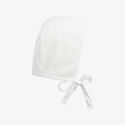 Cotton Bonnet - White