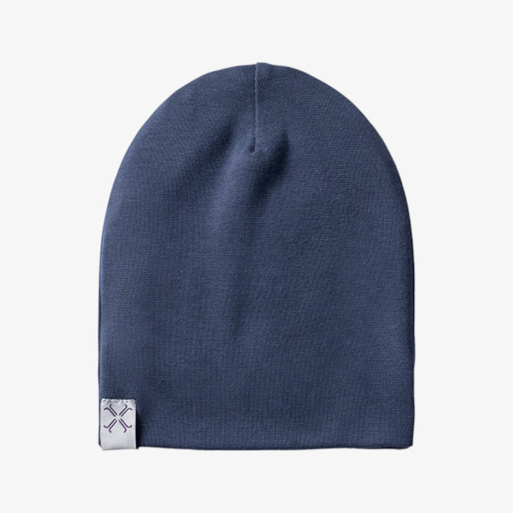 Winter Knit Beanie - Denim