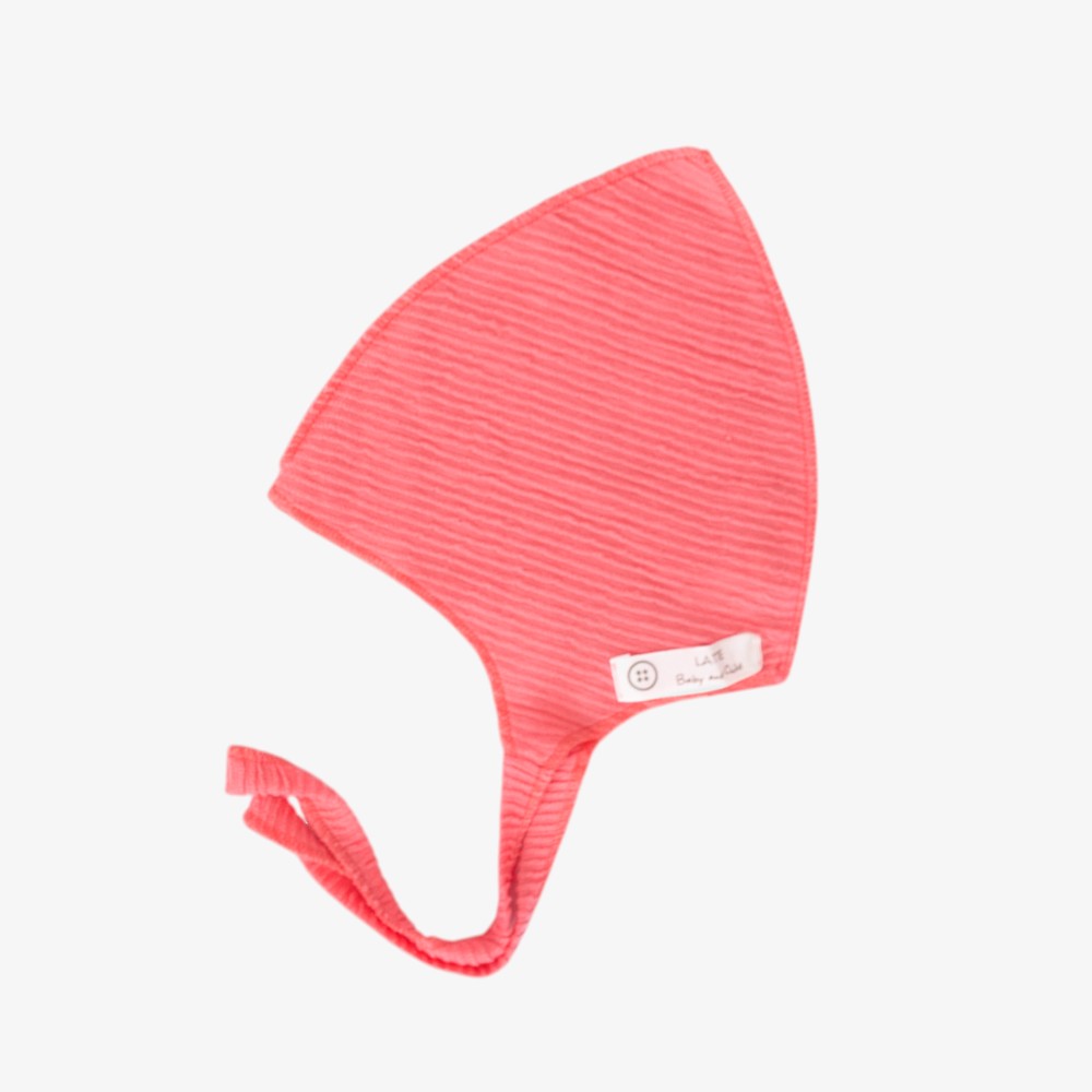 Wrap Coat And Hat - Coral