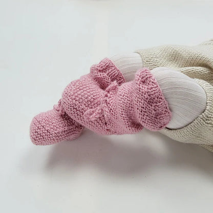Pearl Booties - Blush