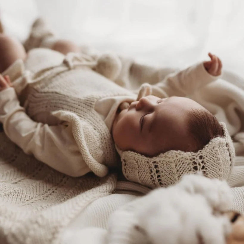 Heirloom Bonnet - Linen