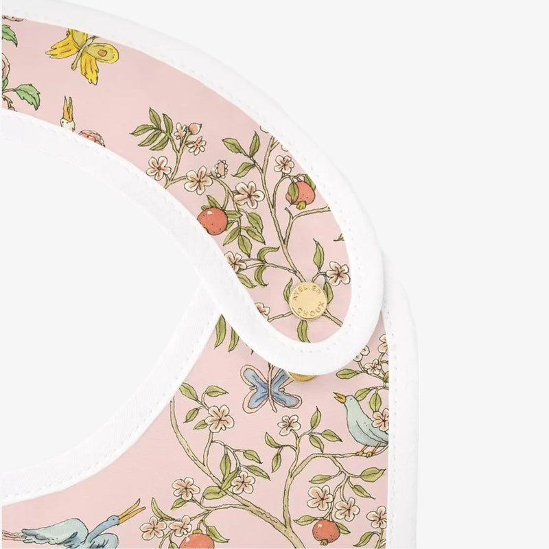 Atelier Choux Satin Bib  - In Bloom Pink
