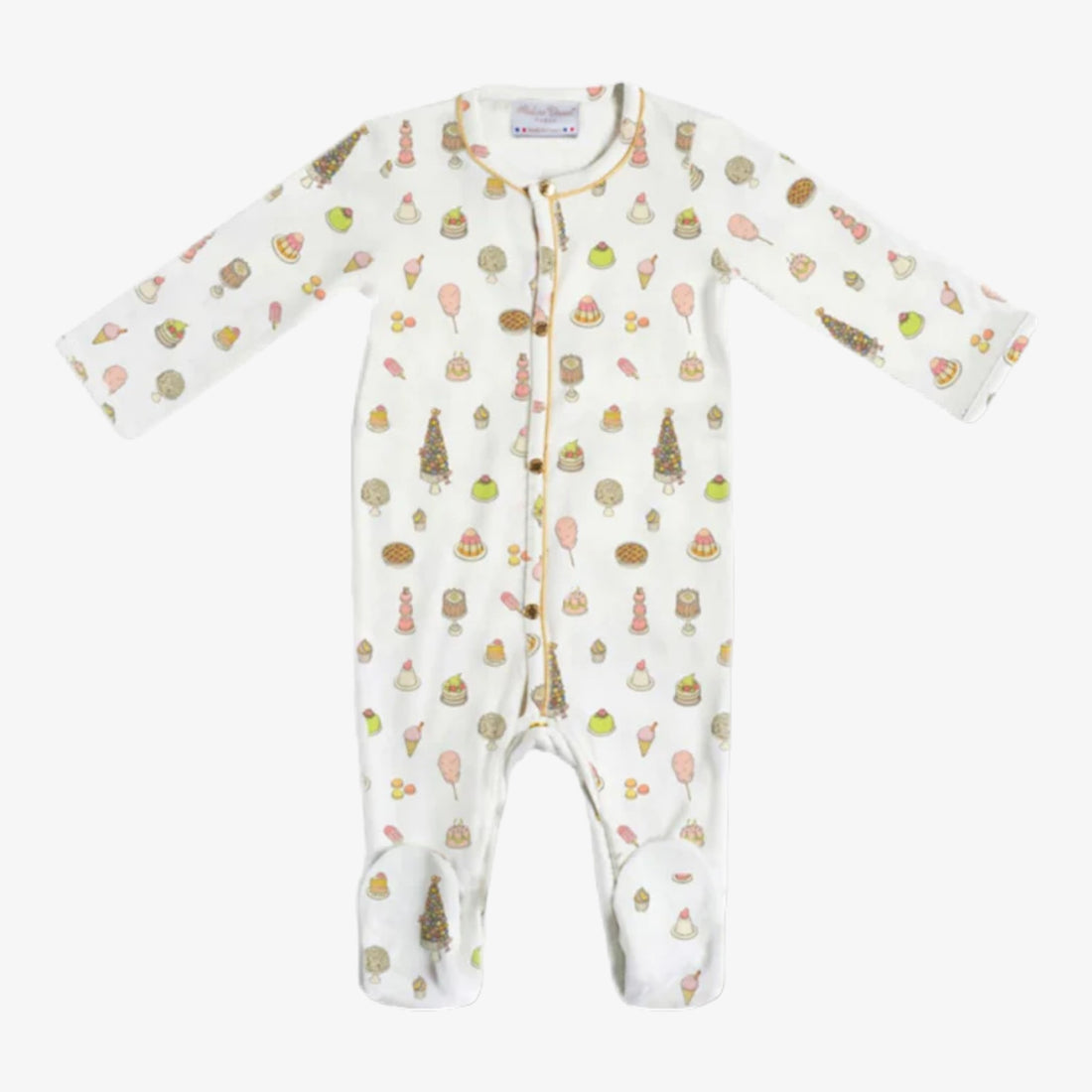 Printed Footie - Sweetie Pie