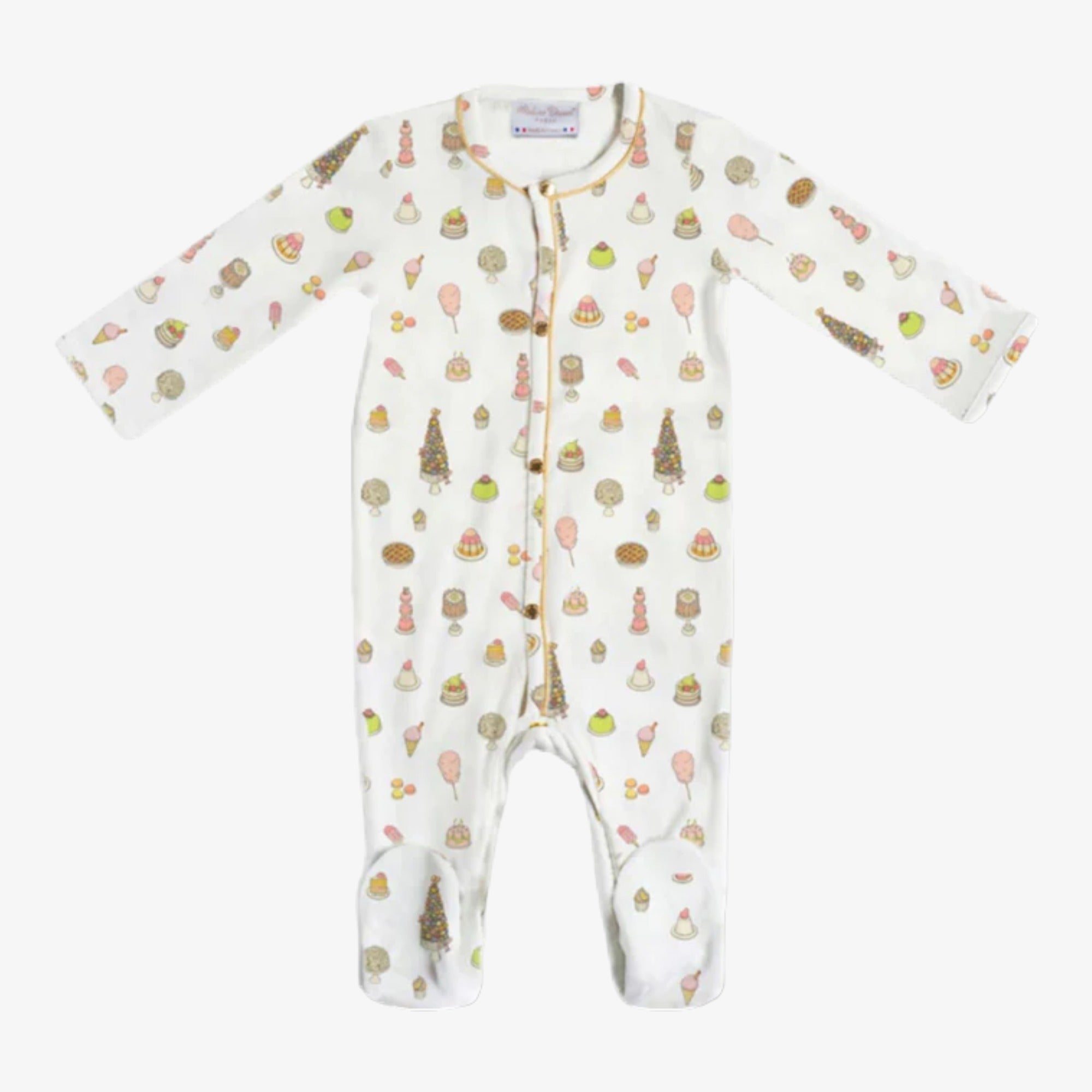 Printed Footie - Sweetie Pie