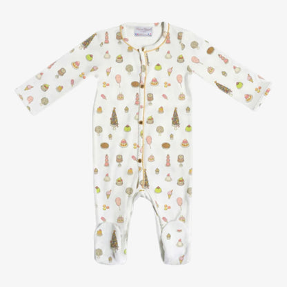 Printed Footie - Sweetie Pie