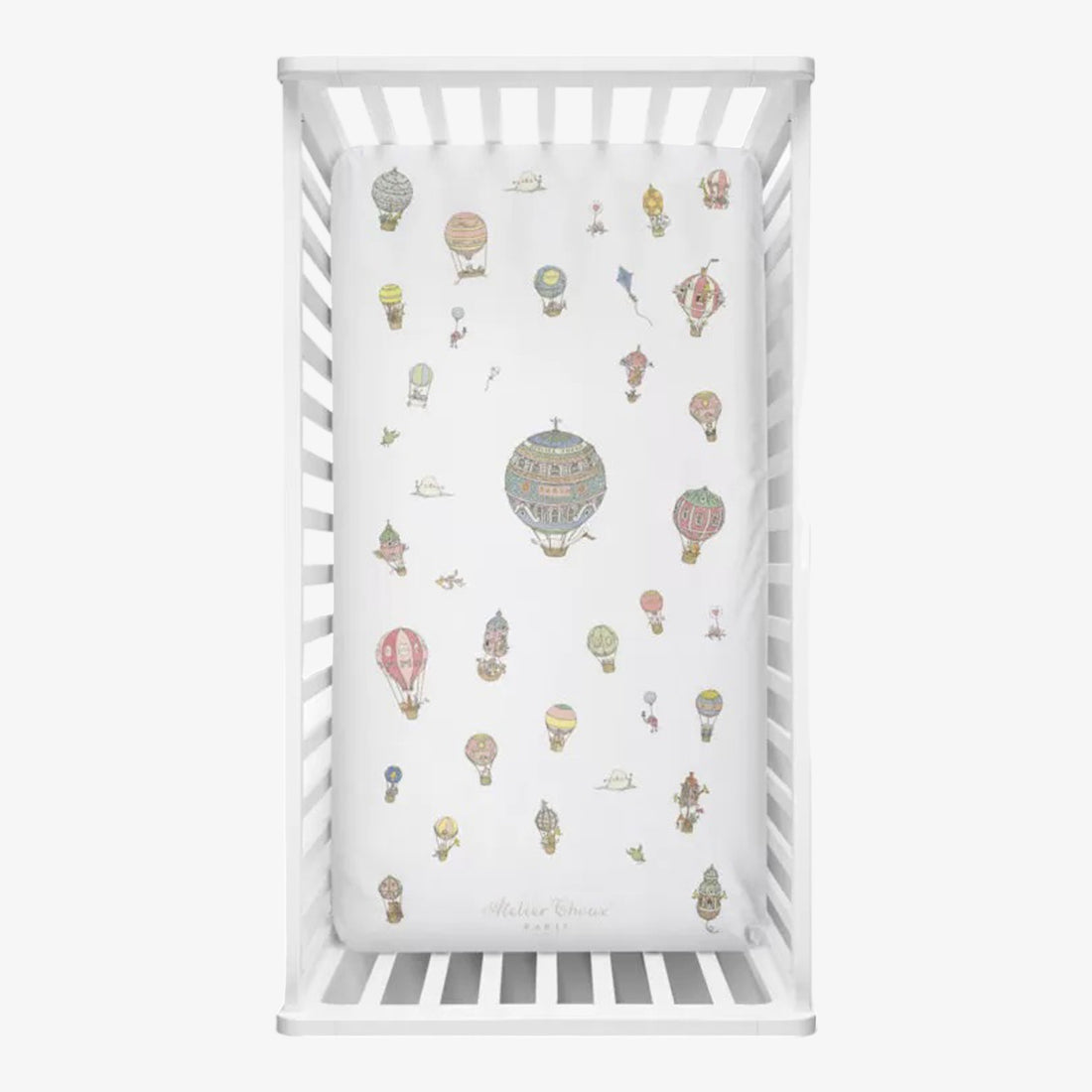 SATIN FITTED SHEET - Hot Air