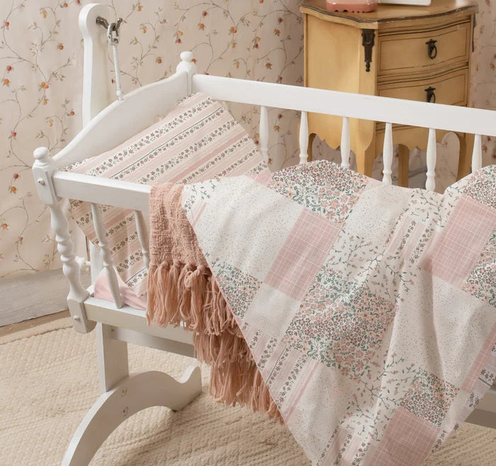 Flora Linen Set - Blush