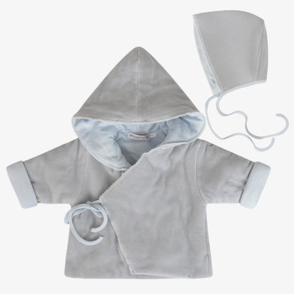 Jacket And Bonnet - Grey