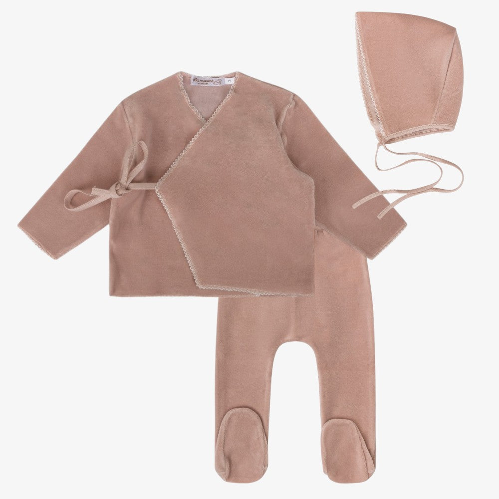 Wrap 3pc Set - Mauve