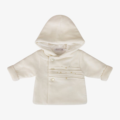 Jacket And Bonnet - White