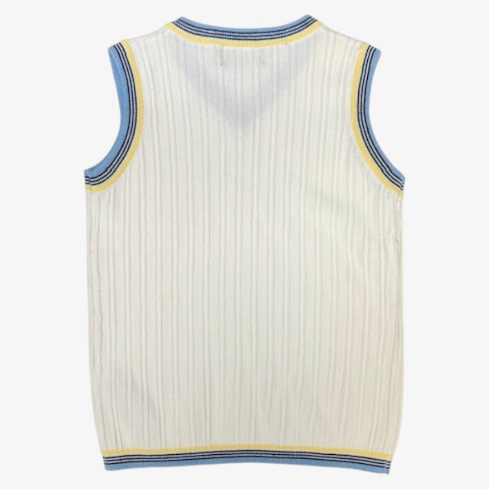 Trim Vest - Light Blue