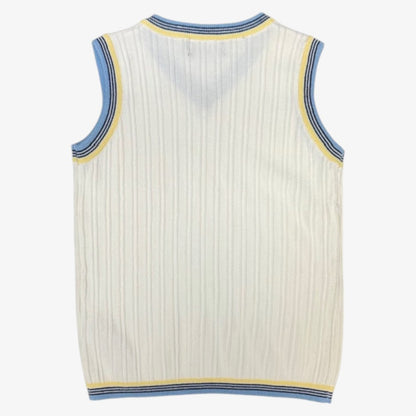 Trim Vest - Light Blue