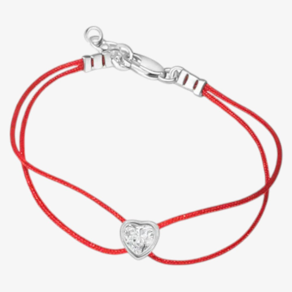 Red Strings Bracelet - Heart
