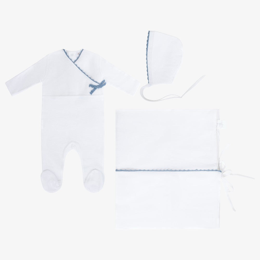 Take Me Home Set - White&amp;blue