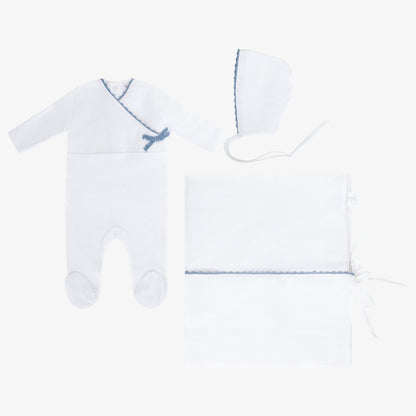 Take Me Home Set - White&amp;blue