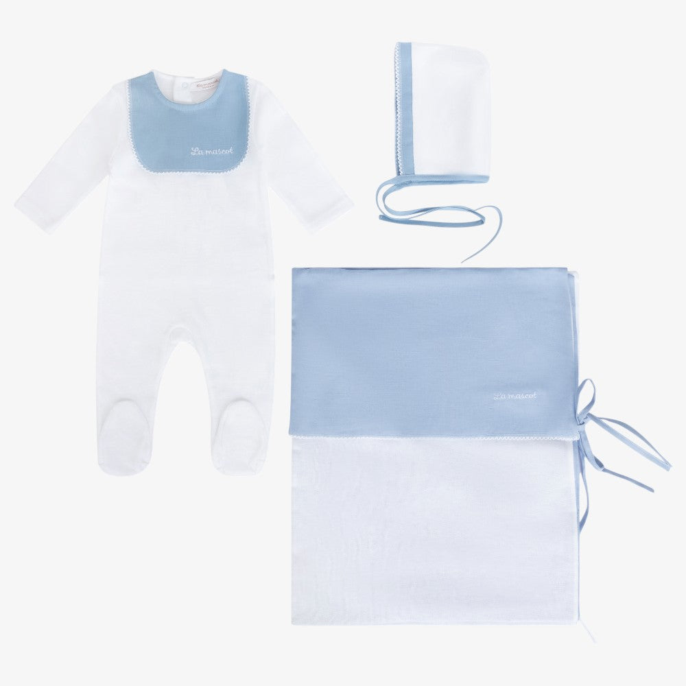 Take Me Home Set - White&amp;blue