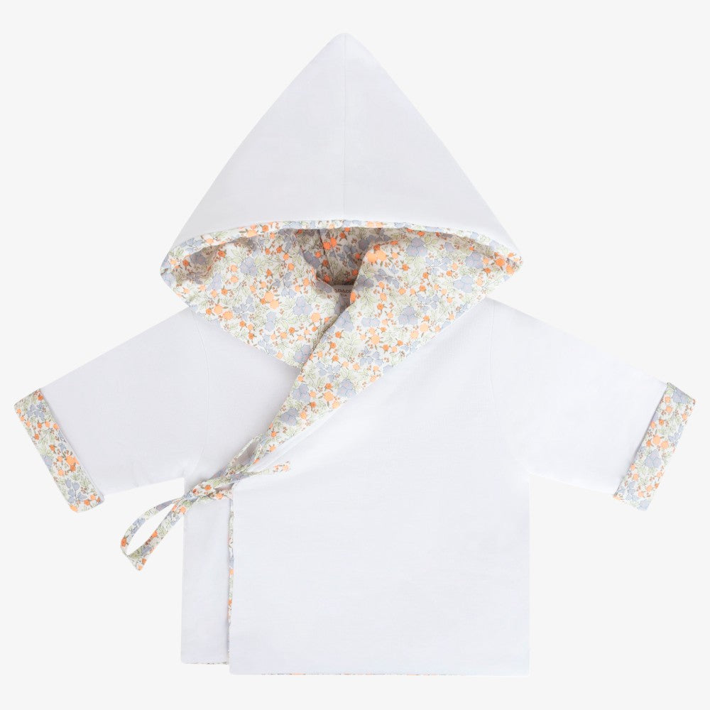 Wrap Jacket And Bonnet - Multi
