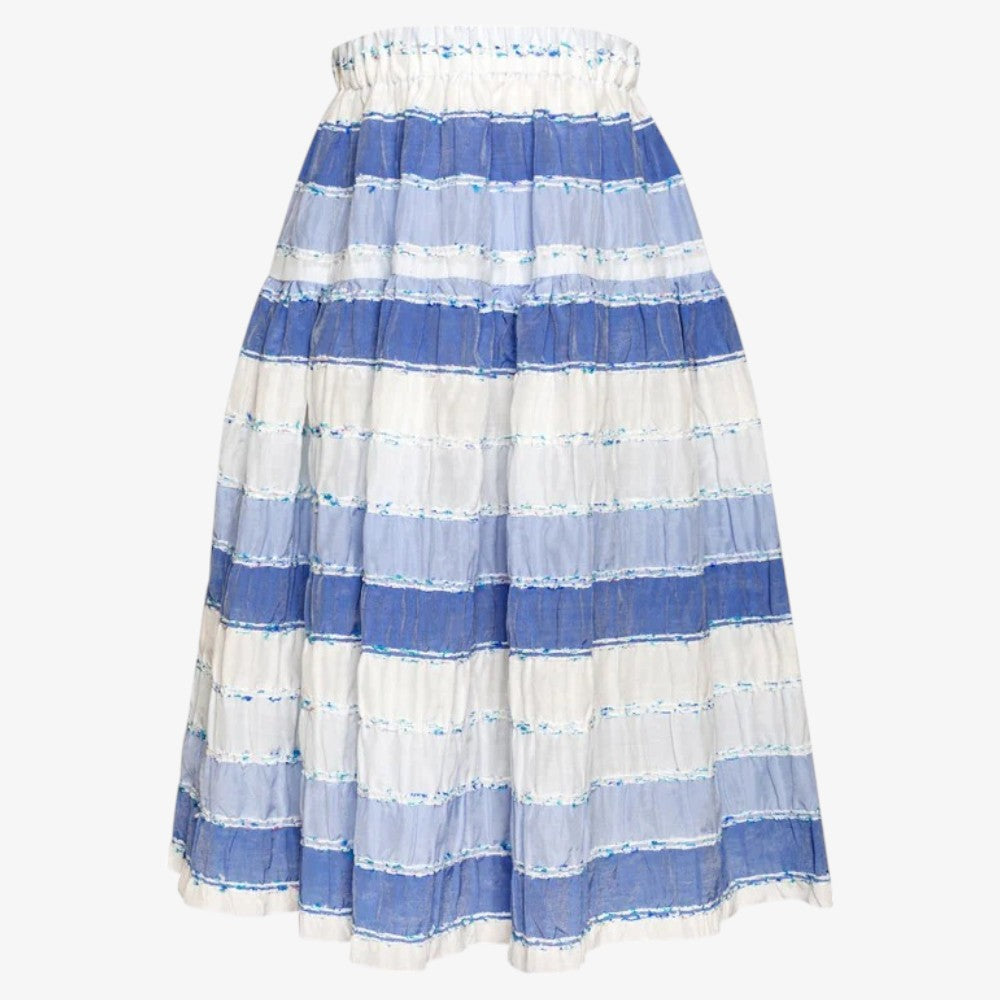 Skyline Top And Skirt - Blue