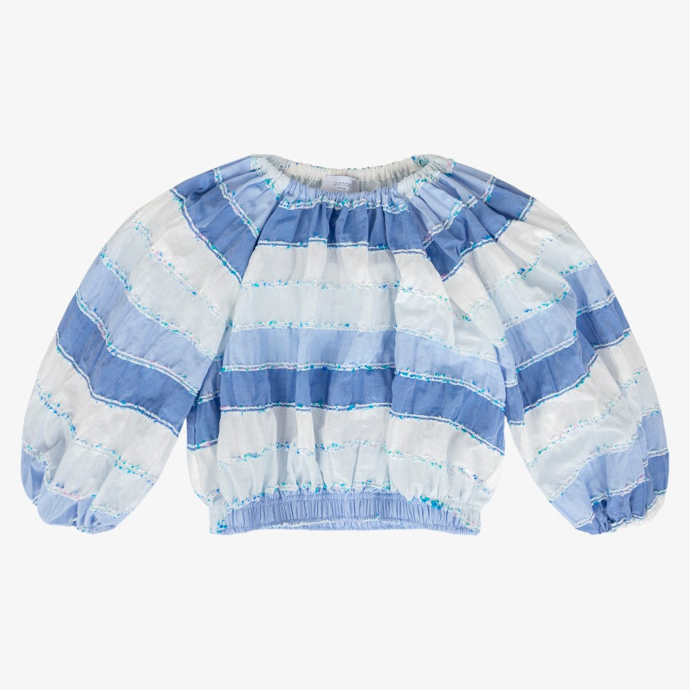 Skyline Top And Skirt - Blue