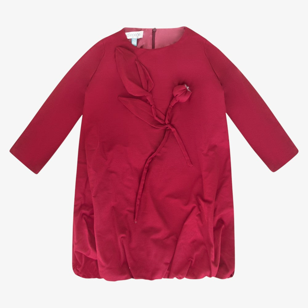 Clizia Dress - Burgundy