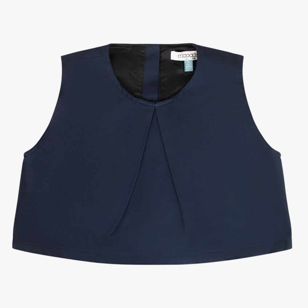 Odette Vest And Skirt - Navy