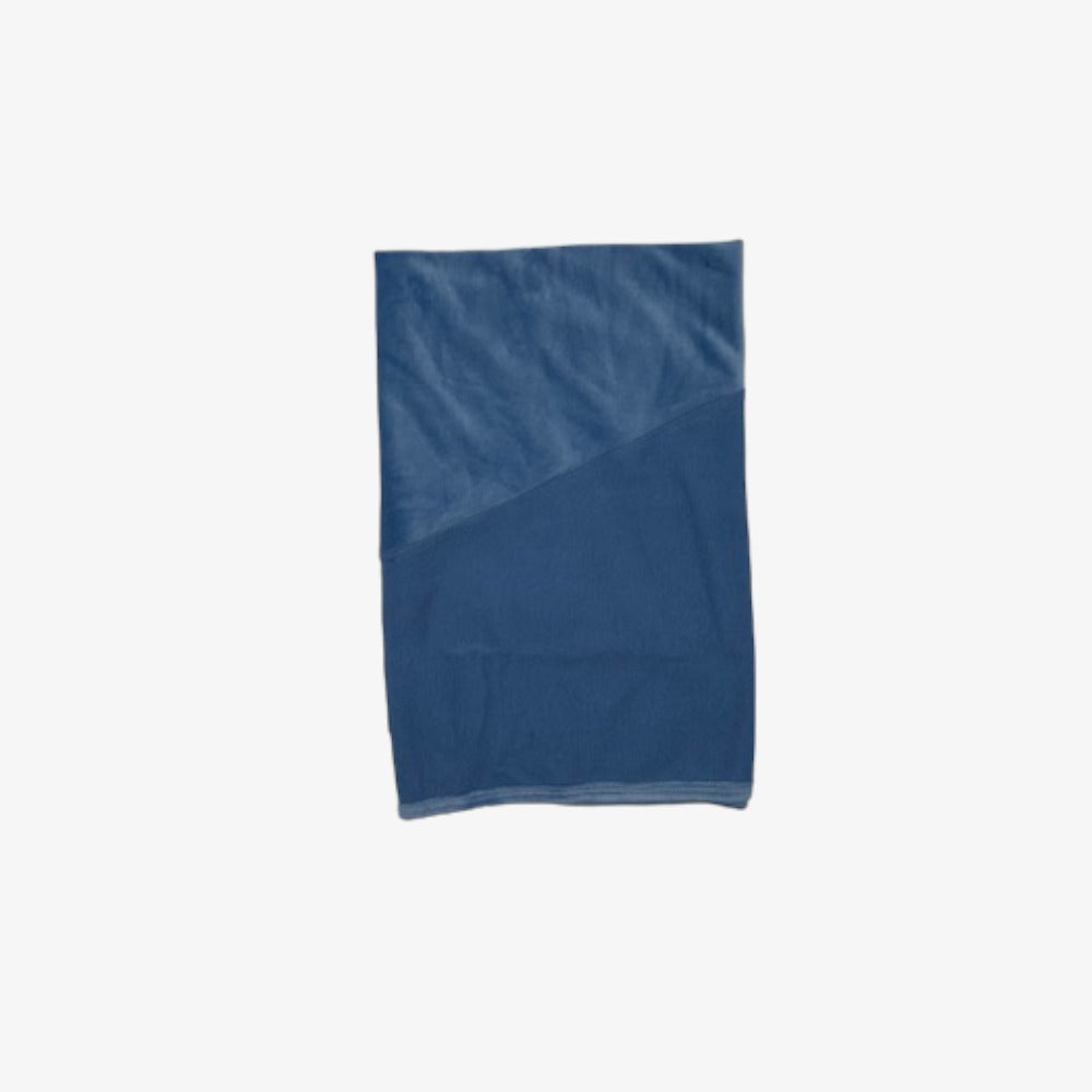 Velour Blanket - Blue