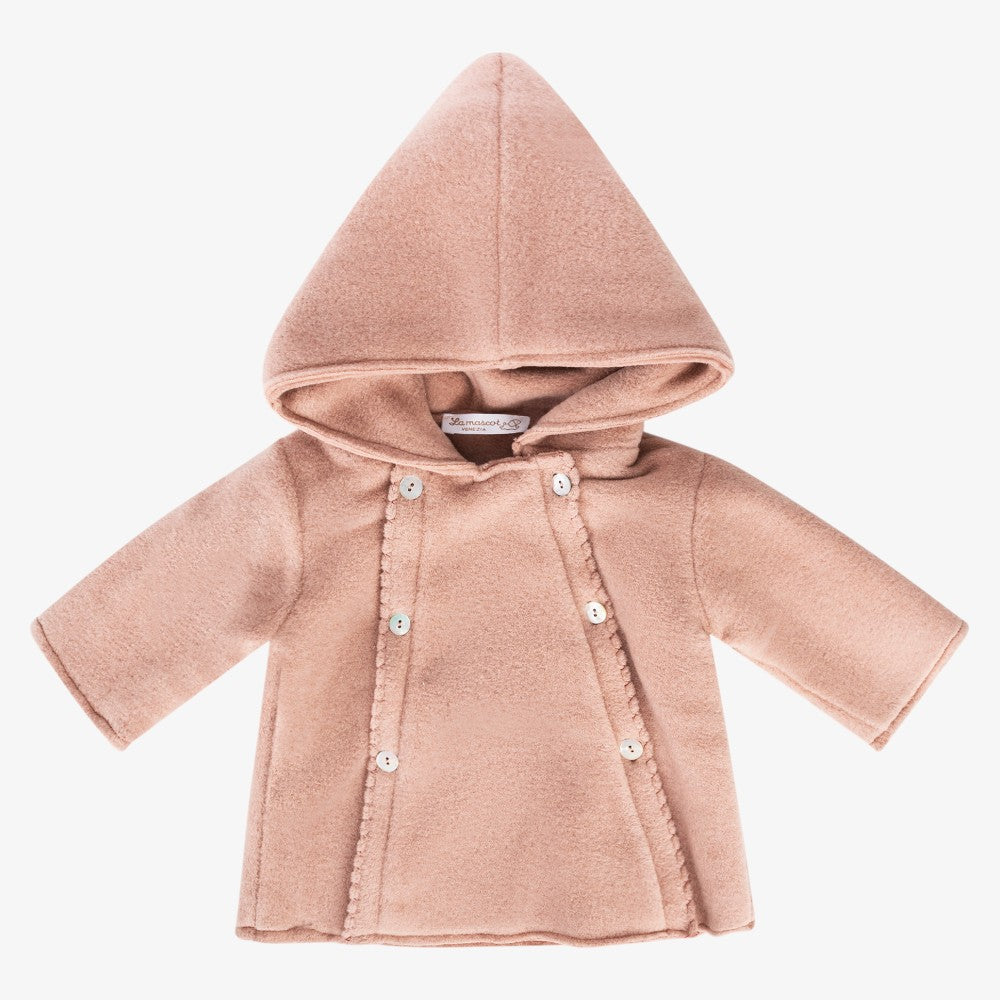 Jacket And Bonnet - Mauve Pink