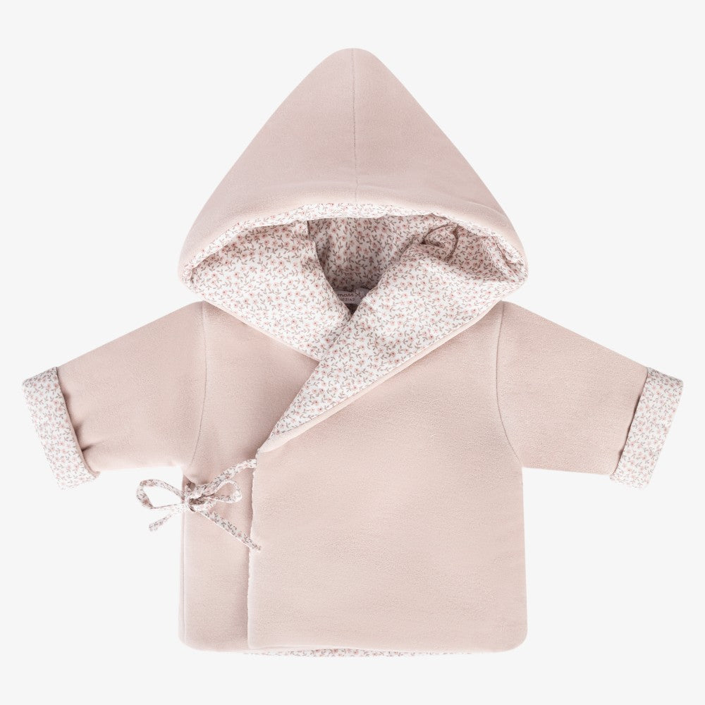 Jacket And Bonnet - Mauve Floral