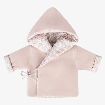 Jacket And Bonnet - Mauve Floral