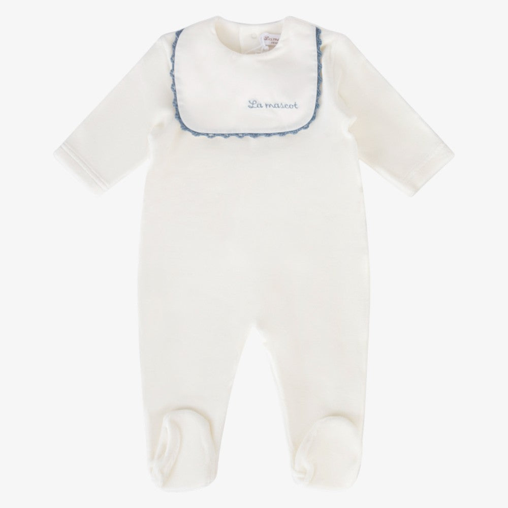 Lace Take Me Home Set - Ivory &amp; Blue