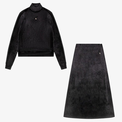 Luxe Velour Set - Black