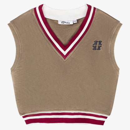 Signature Vest - Taupe