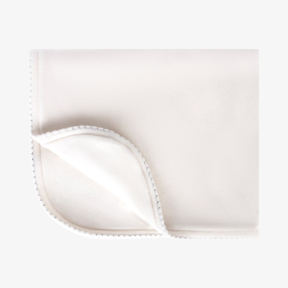 Blanket - Ivory &amp; Blue