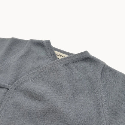 Cashmere Footie - BLUE HAZE
