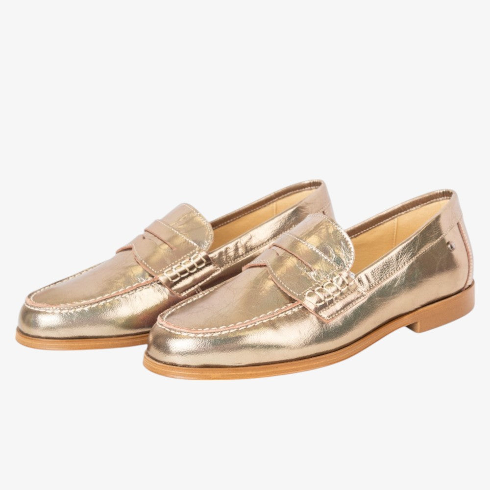 Leather Shoes - Taupe