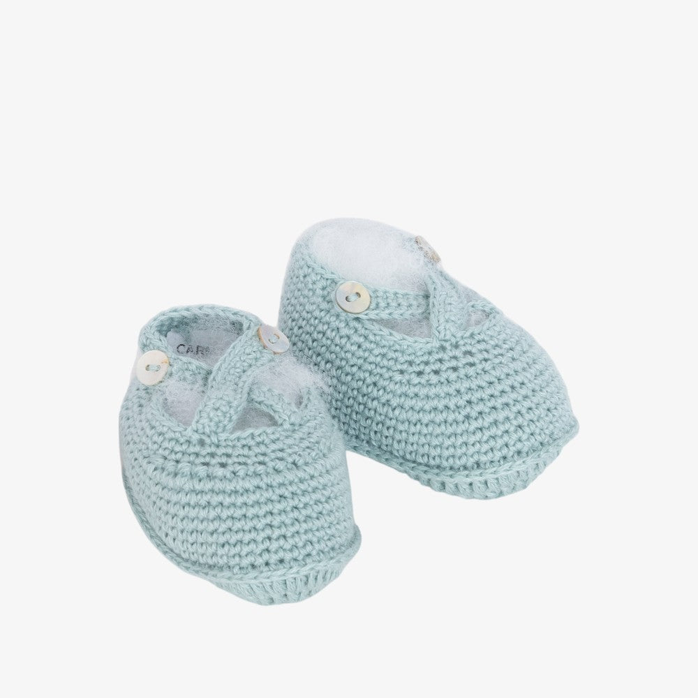 Knit Booties - Water