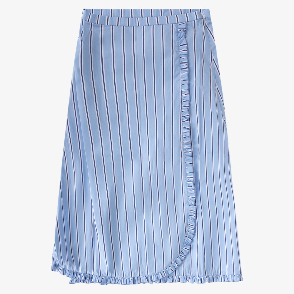 Swirl Skirt - Blue