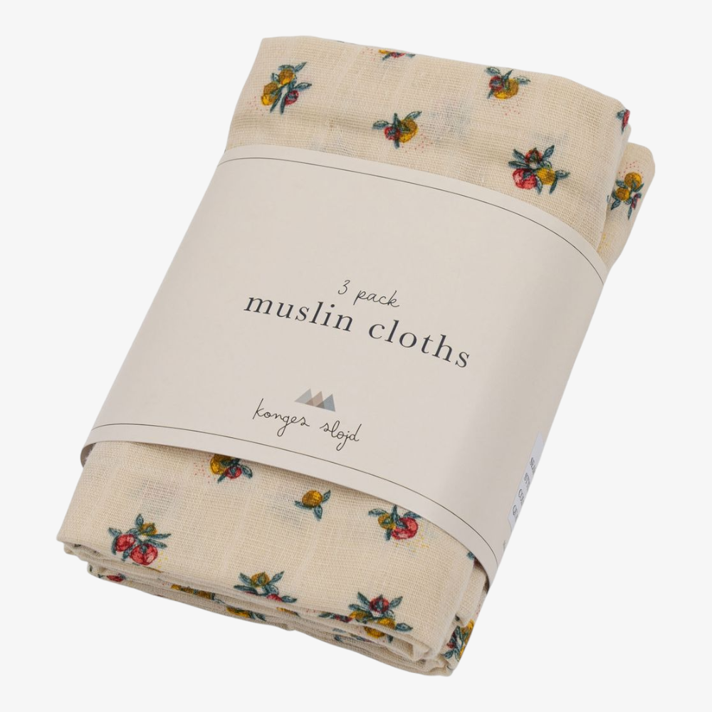 Muslin Swaddle - Peony-sand