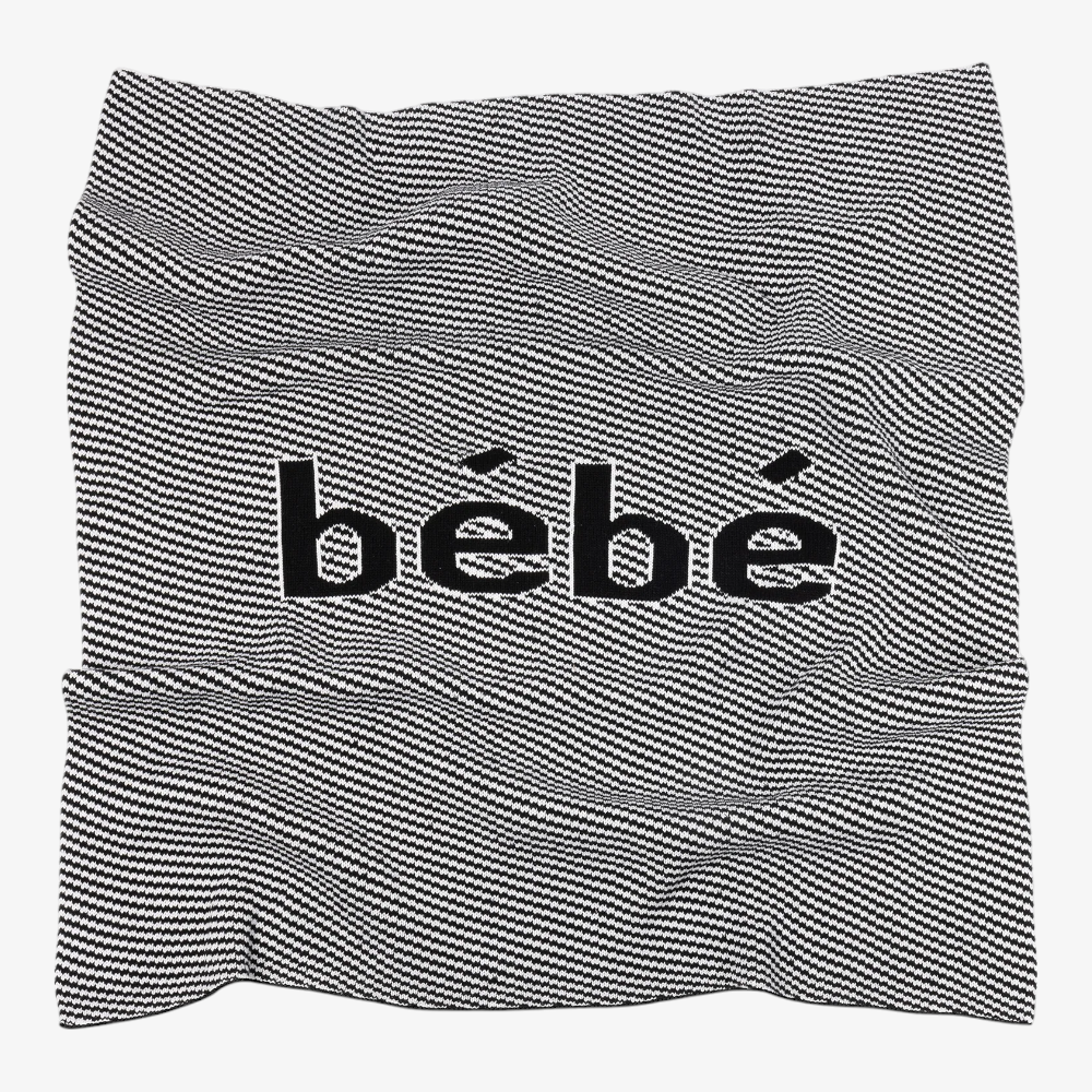 Bebe Belinha Bebe Knit Blanket - Black