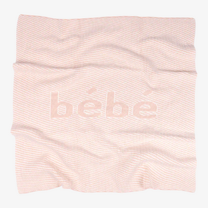 Bebe Knit Blanket - Pink