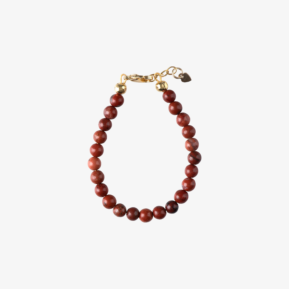 RED JASPER BEADS - Red