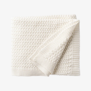 Domani Home Herringbone Blanket - Cream