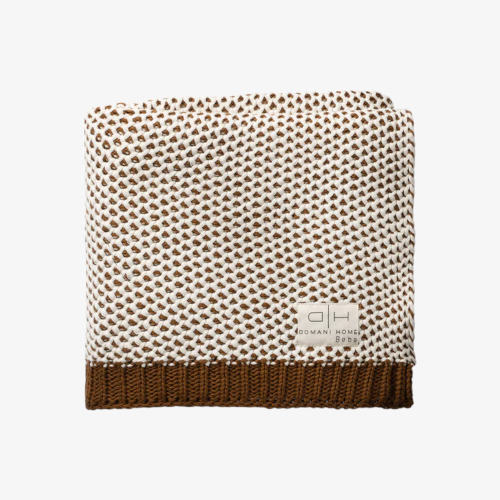 Honeycomb Blanket - Brown