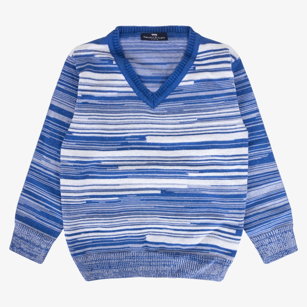 Sweater - Marled Royal