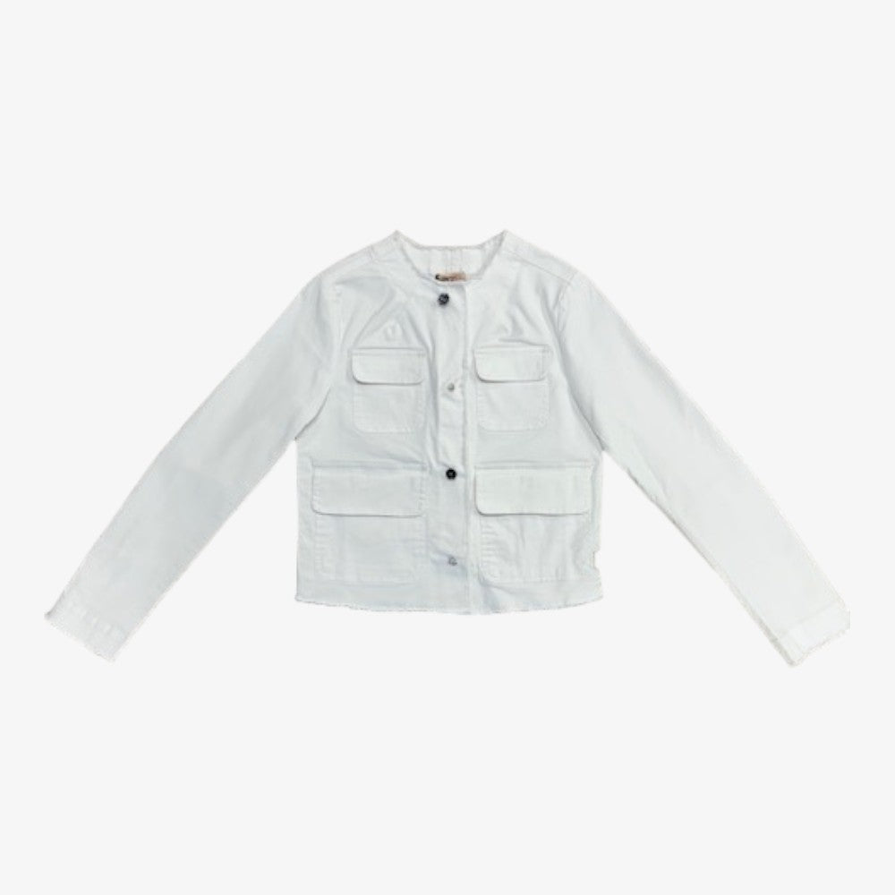 N21 Jacket With Pockets - White