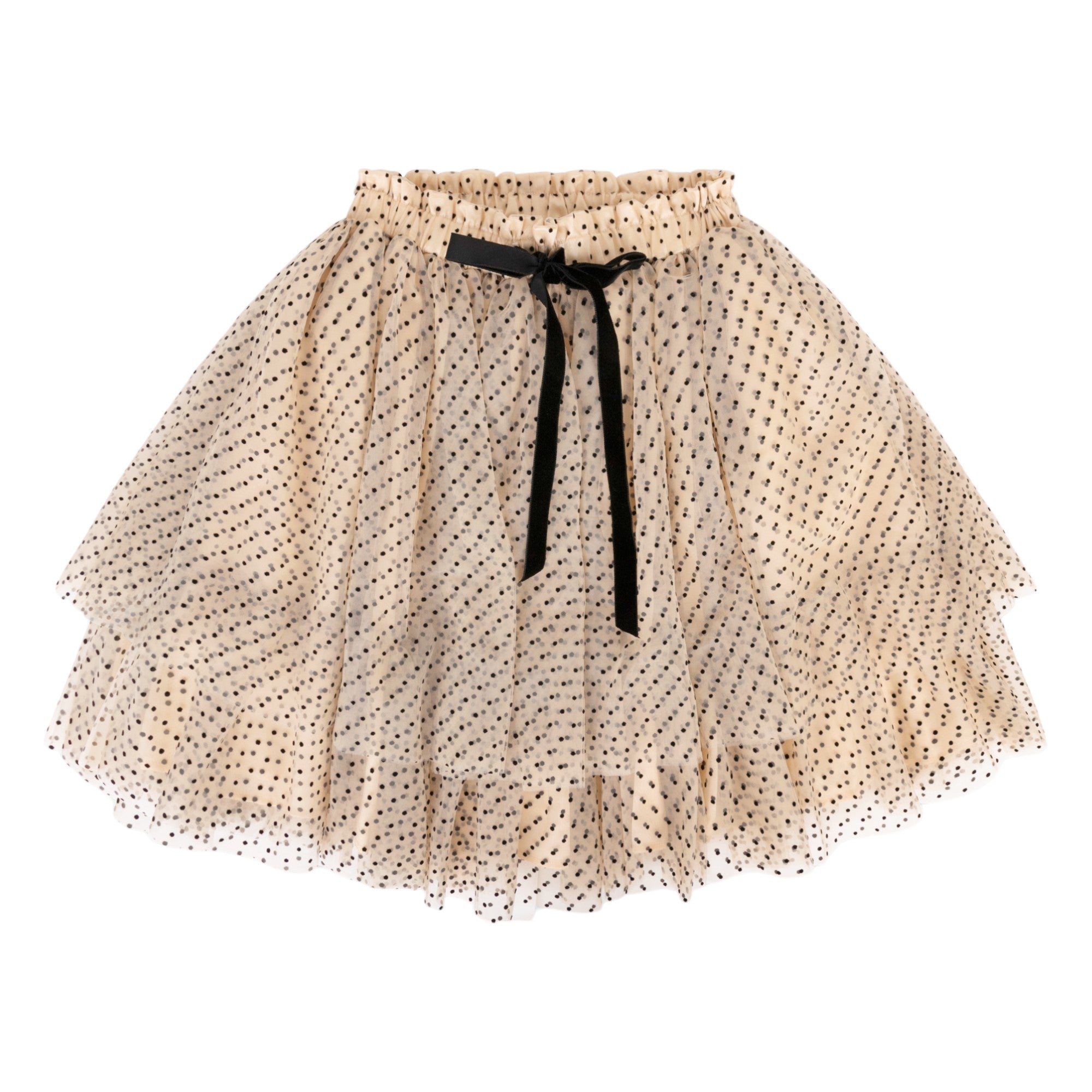 Cloe Tulle Skirt - Beige