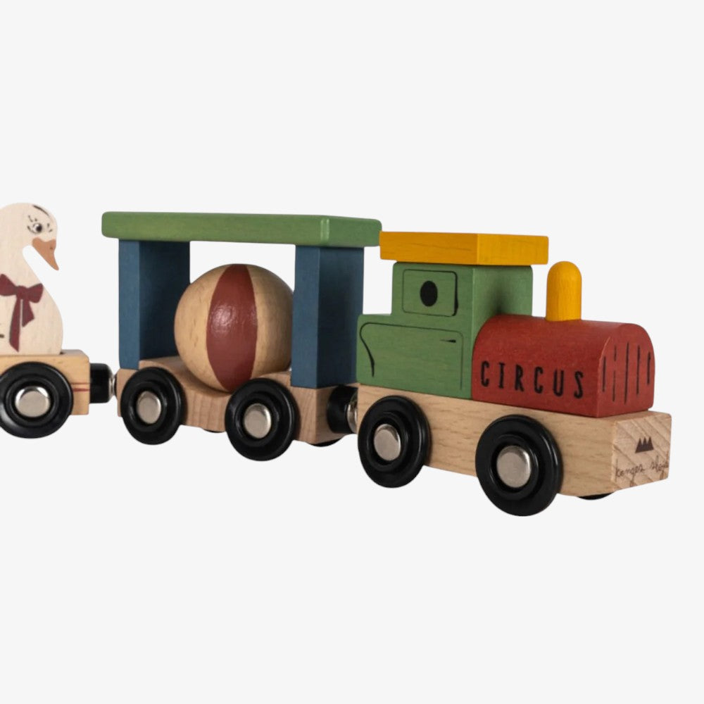 Wooden Animal Train - Multi