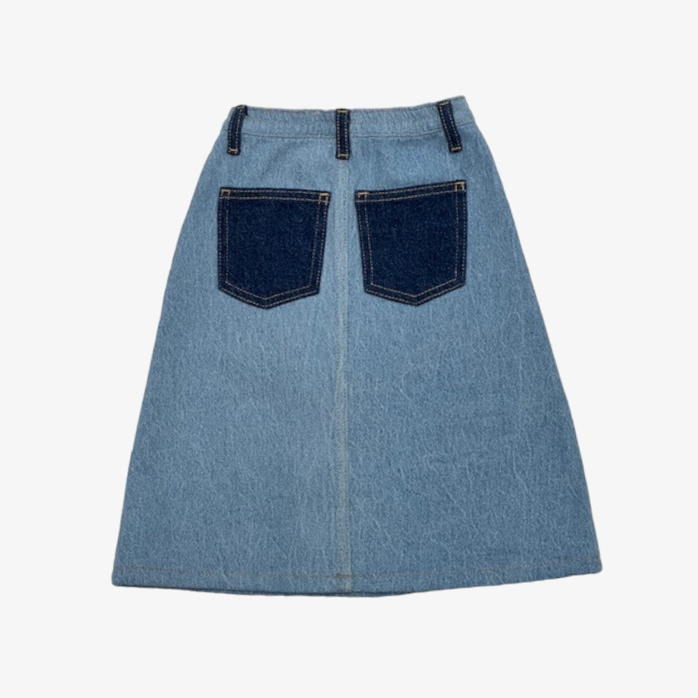 Denim Skirt - Denim