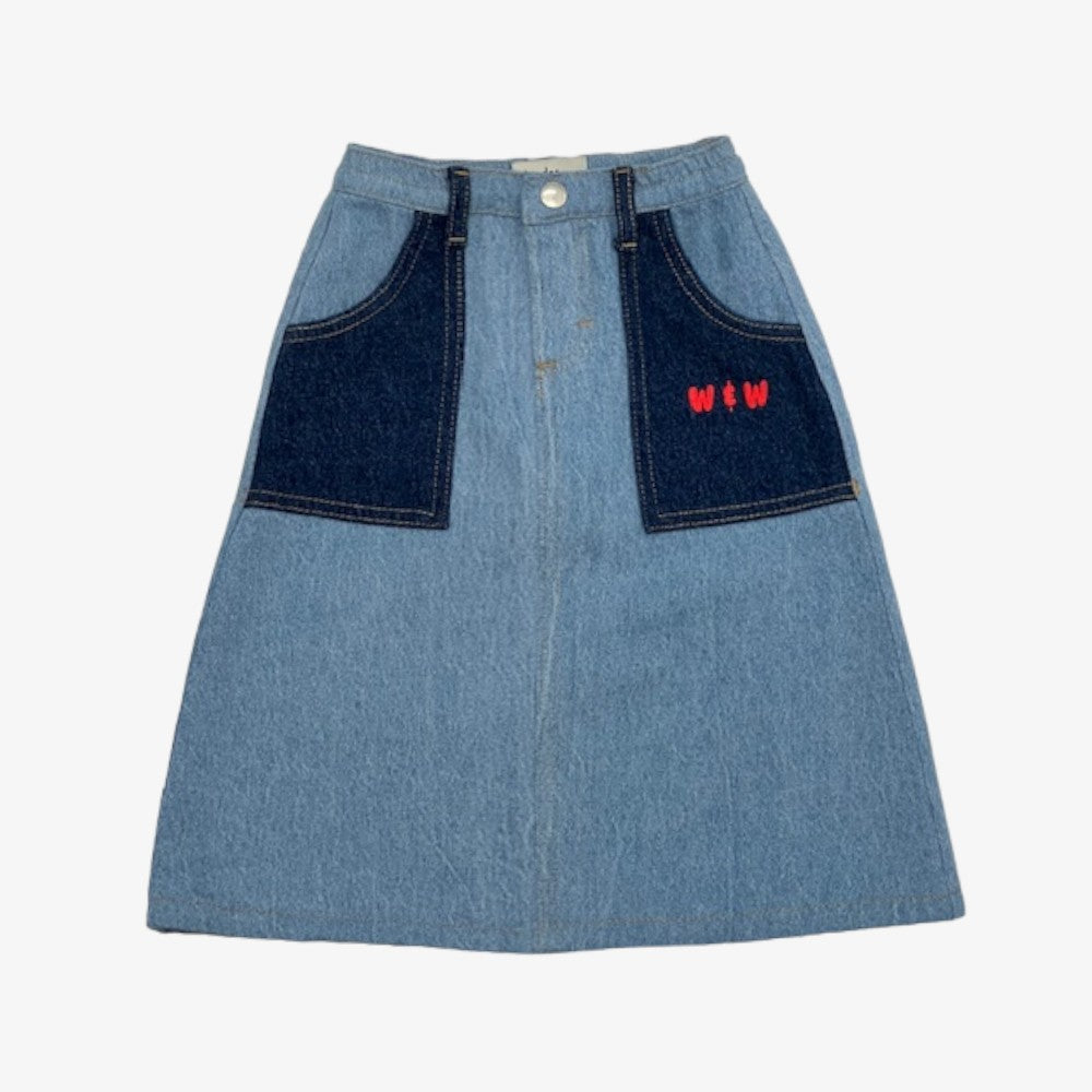 Denim Skirt - Denim